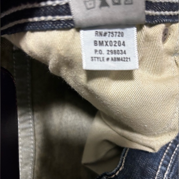 Men’s BKE Denim Tyler Straight Leg Jeans -32L - Picture 5 of 5